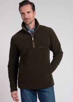 Berkeley Quarter Zip - Dark Olive
