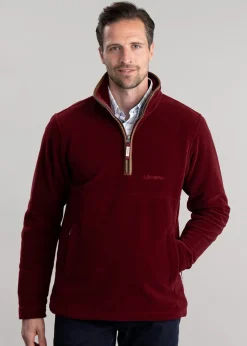 Berkeley Quarter Zip - Claret