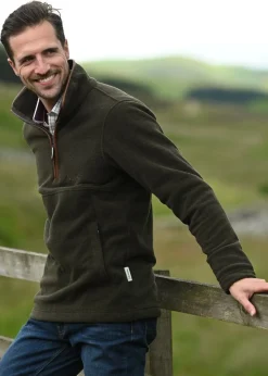Berkeley Quarter Zip - Dark Olive