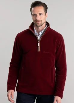 Berkeley Quarter Zip - Claret