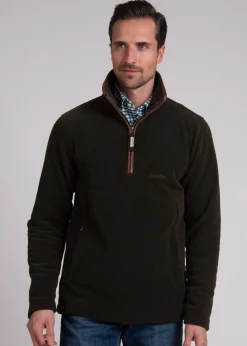 Berkeley Quarter Zip - Dark Olive