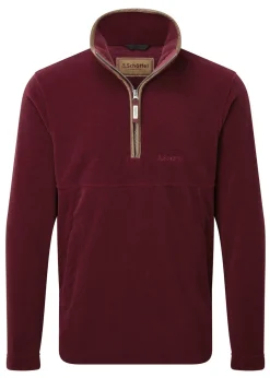 Berkeley Quarter Zip - Claret