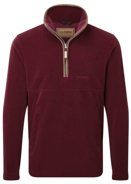 Berkeley Quarter Zip - Claret