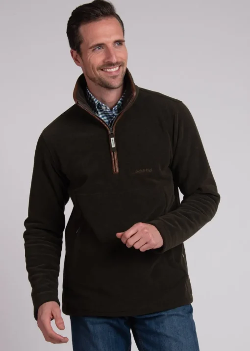 Berkeley Quarter Zip - Dark Olive
