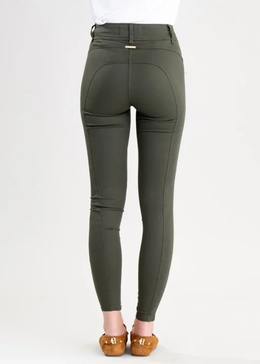 Biker Jeans - Hunter Green