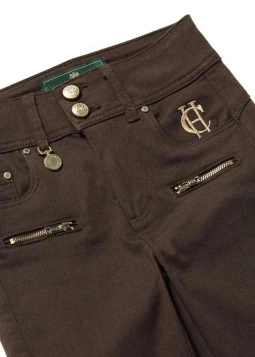 Biker Jeans - Chocolate