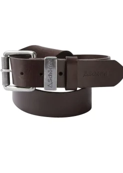 Blackwell Leather Belt - Dark Brown