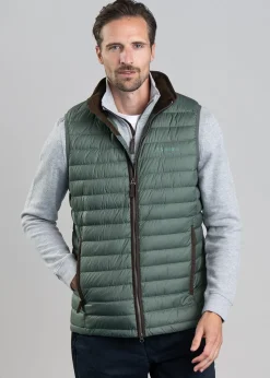 Bowden Down Gilet - Pine Green