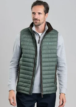 Bowden Down Gilet - Pine Green