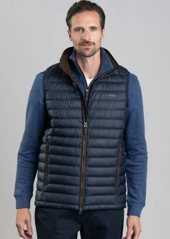 Bowden Down Gilet - True Navy