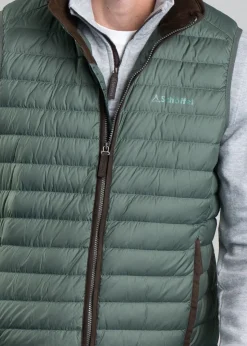 Bowden Down Gilet - Pine Green
