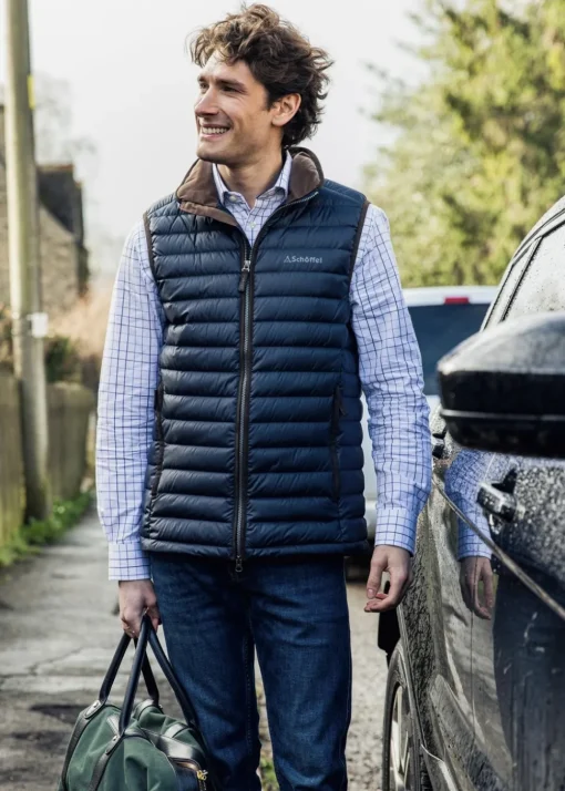 Bowden Down Gilet - True Navy