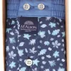 Boxer Shorts - Leaves Navy