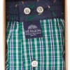 Boxer Shorts - Checkered Green