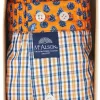 Boxer Shorts - Orange Check