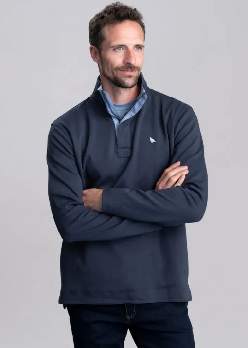 Branscombe Cove Sweatshirt - Dark Blueberry