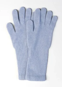 Briar Cashmere Long Gloves - Coast
