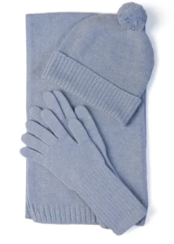 Briar Cashmere Long Gloves - Coast