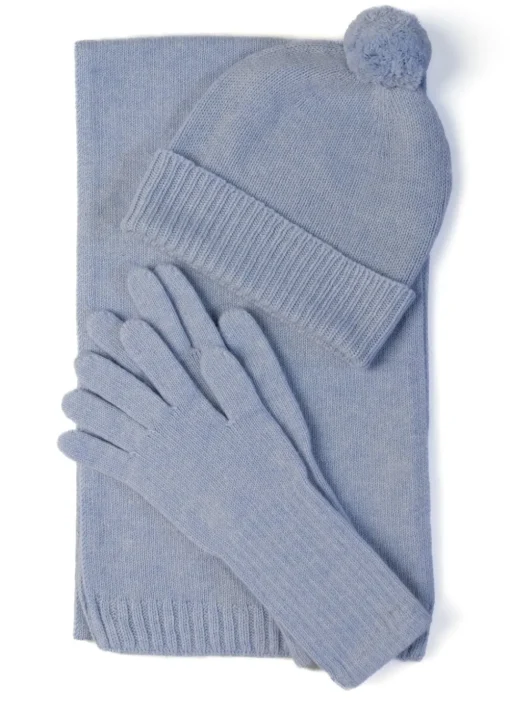 Briar Cashmere Long Gloves - Coast