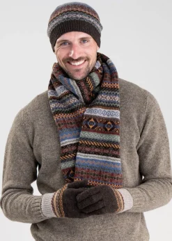 Brodie Lambswool Beanie - Coffee