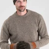 Brodie Lambswool Gloves - Moss