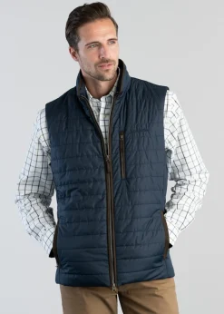 Brora Gilet - Navy