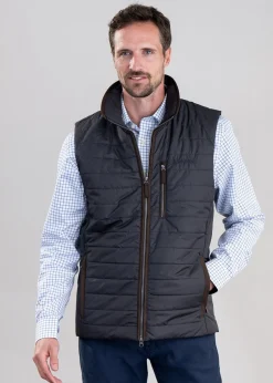 Brora Gilet - Charcoal