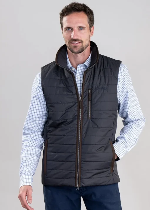 Brora Gilet - Charcoal