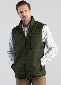 Brora Gilet - Forest