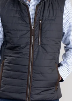Brora Gilet - Charcoal