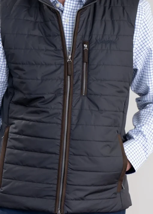 Brora Gilet - Charcoal
