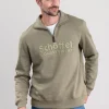 Bude Sweatshirt - Light Khaki Marl