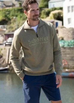 Bude Sweatshirt - Light Khaki Marl