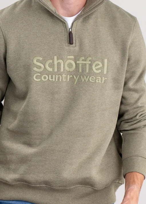 Bude Sweatshirt - Light Khaki Marl