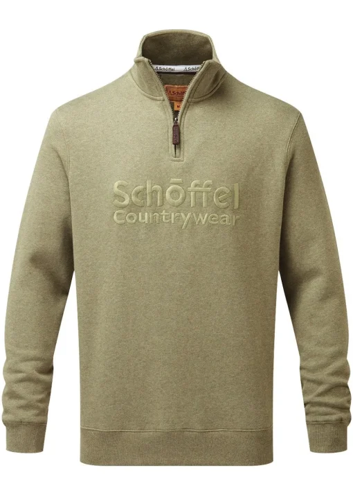 Bude Sweatshirt - Light Khaki Marl