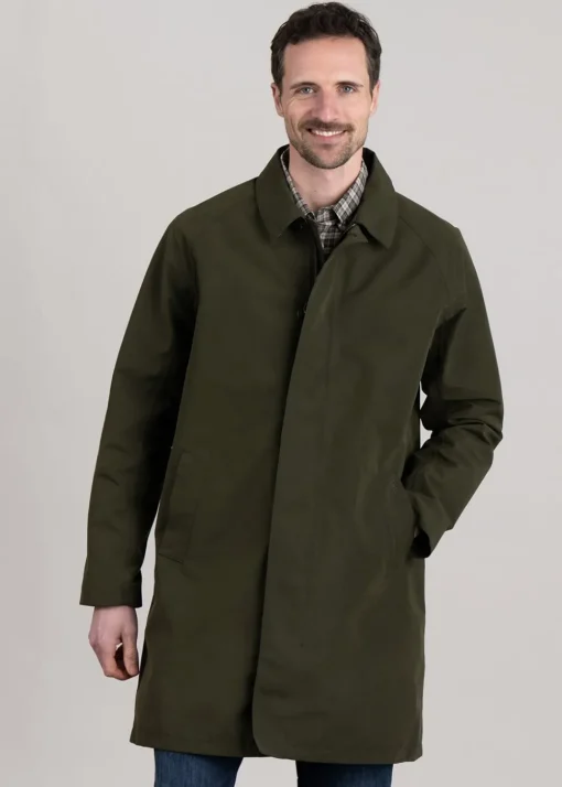 Cambridge Mac Jacket - Olive and Forest