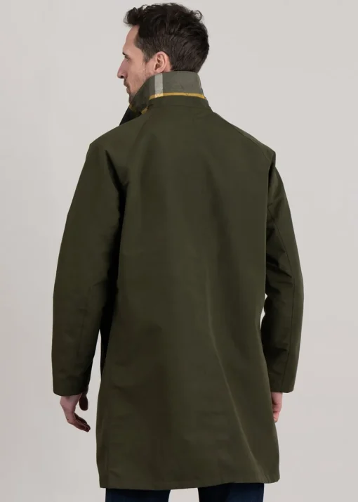Cambridge Mac Jacket - Olive and Forest