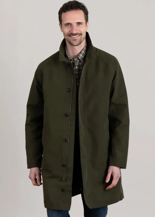 Cambridge Mac Jacket - Olive and Forest