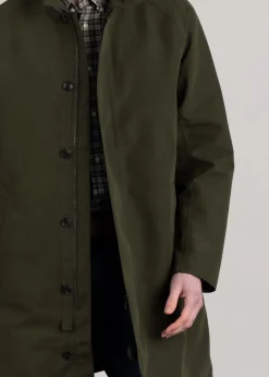 Cambridge Mac Jacket - Olive and Forest