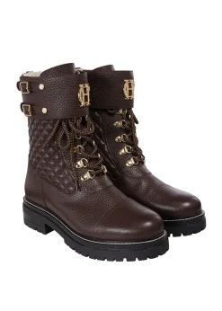 Camden Biker Boots - Chocolate