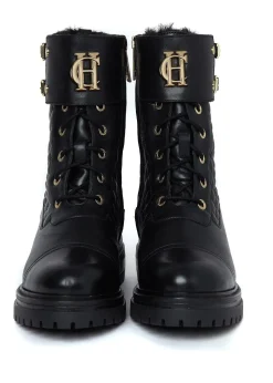 Camden Biker Boots - Black