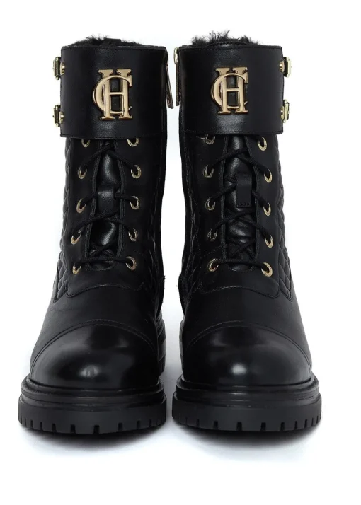 Camden Biker Boots - Black