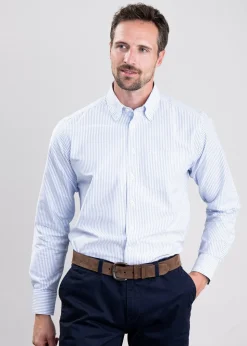 Carham Shirt - Blue Stripe