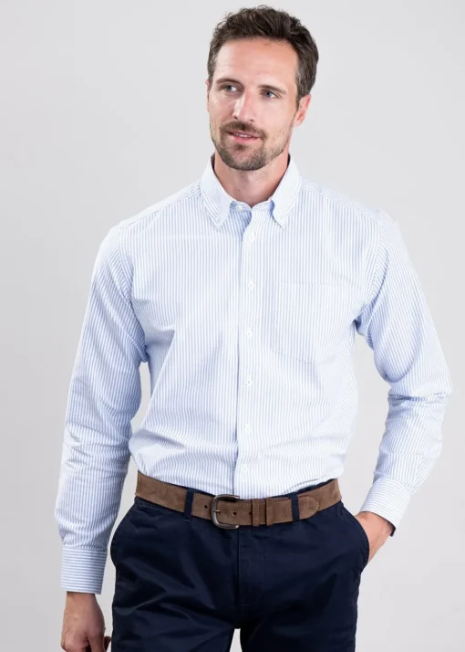 Carham Shirt - Blue Stripe