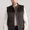 Carnarvon Vest - Chocolate