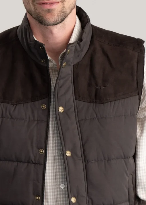 Carnarvon Vest - Chocolate