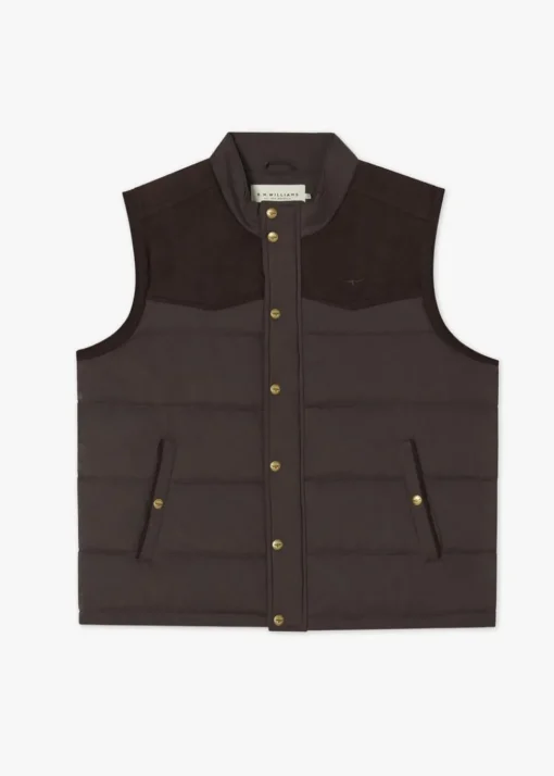 Carnarvon Vest - Chocolate