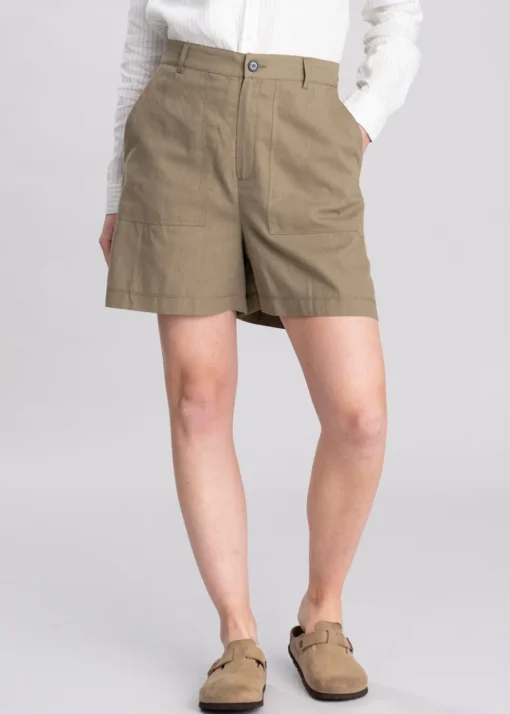 Cary Shorts - Dusky Green