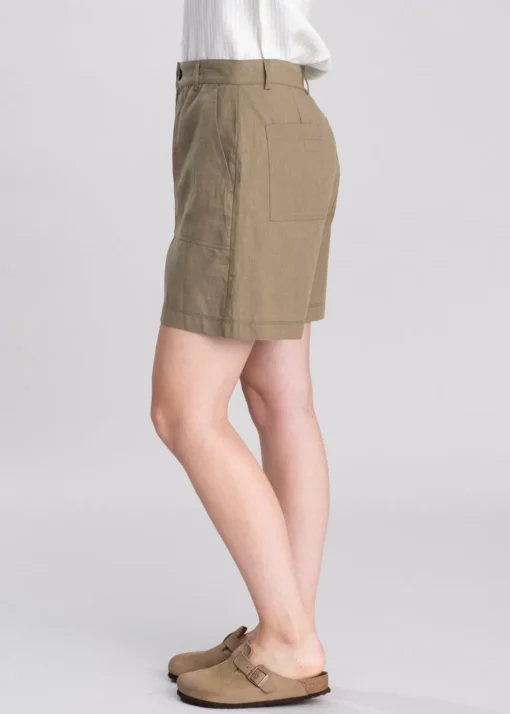 Cary Shorts - Dusky Green