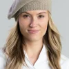 Cashmere Beret - Dark Natural